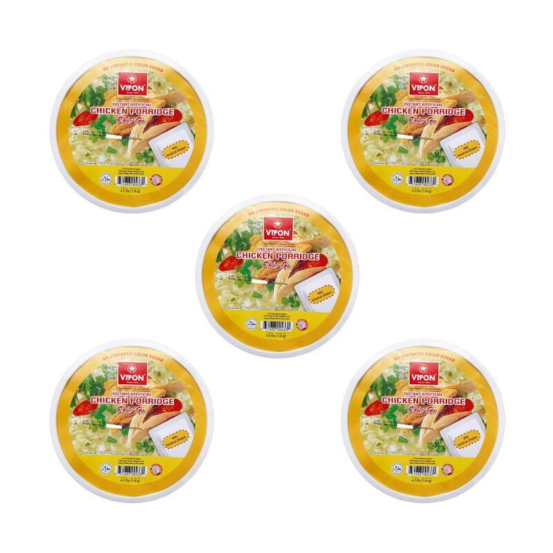 Vifon Instant Chicken Porridge Bowl pack of 5 1 개