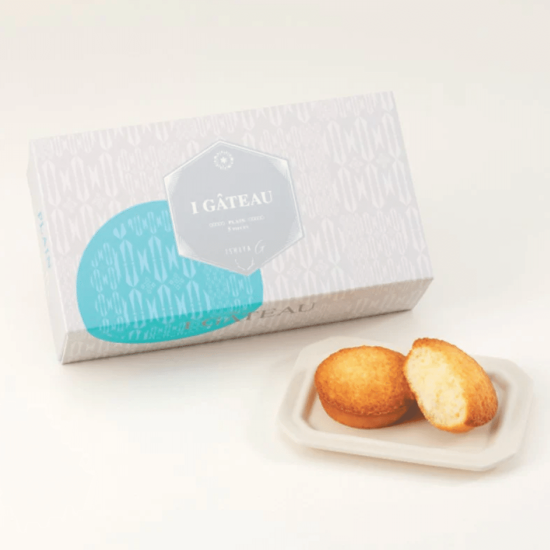 ISHIYA G I Gateau Original Flavor White Chocolate Cheese Cream Cake 5 pcs 1 กล่อง