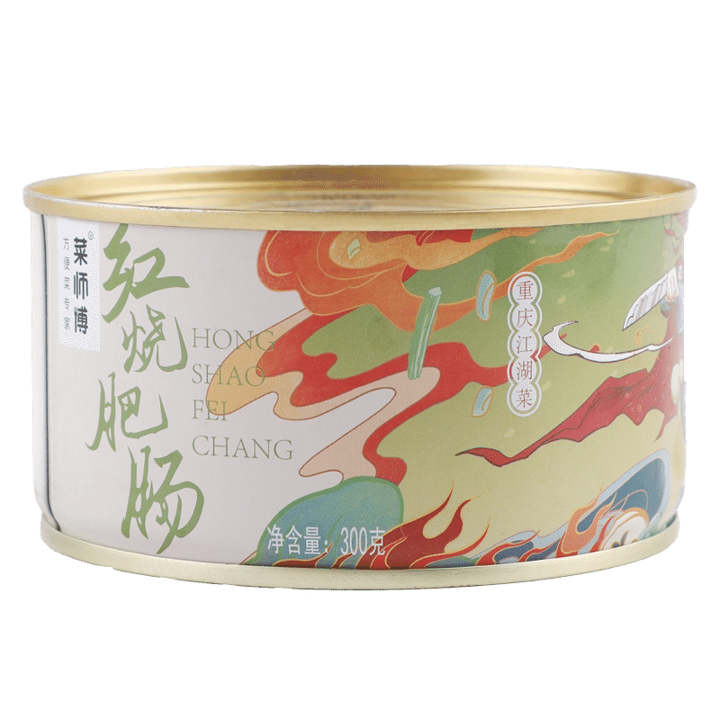 Stewed Pig Intestines, 300g per can, 1 pack 300 g