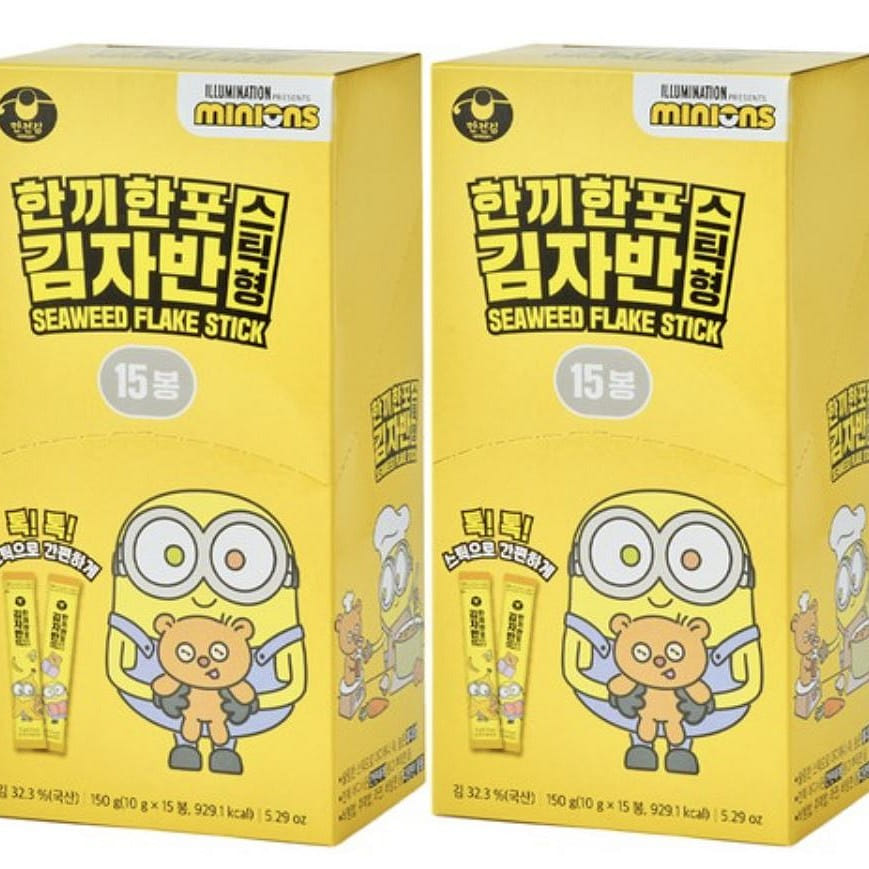BTS Jungkook's favorite Seaweed Flake Stick (10g x 15ea) 1 カウント