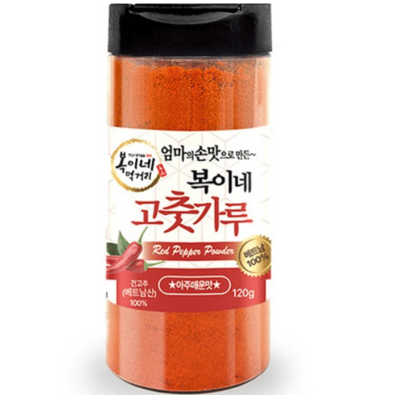 [Korea Direct ] Fine particles for very spicy Chili powder (Vietnam), 1 bottle 120 g
