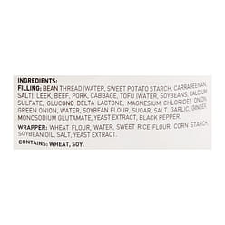 Bibigo Rice Wrapper Potstickers with Vegetable, Beef, and Pork, Frozen 28 oz