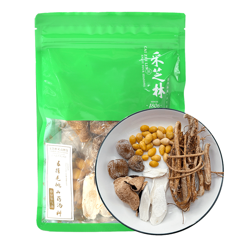 Ficus Hirta and Yam Soup Ingredients 83 g
