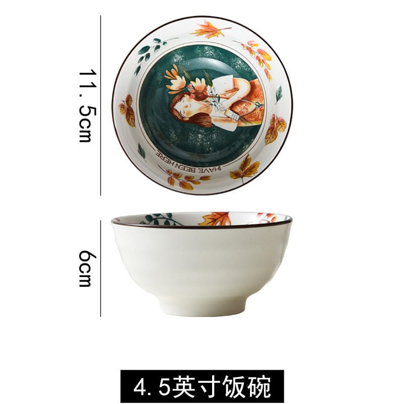 4.5 Inch Rice Bowl 1pcs 1 each
