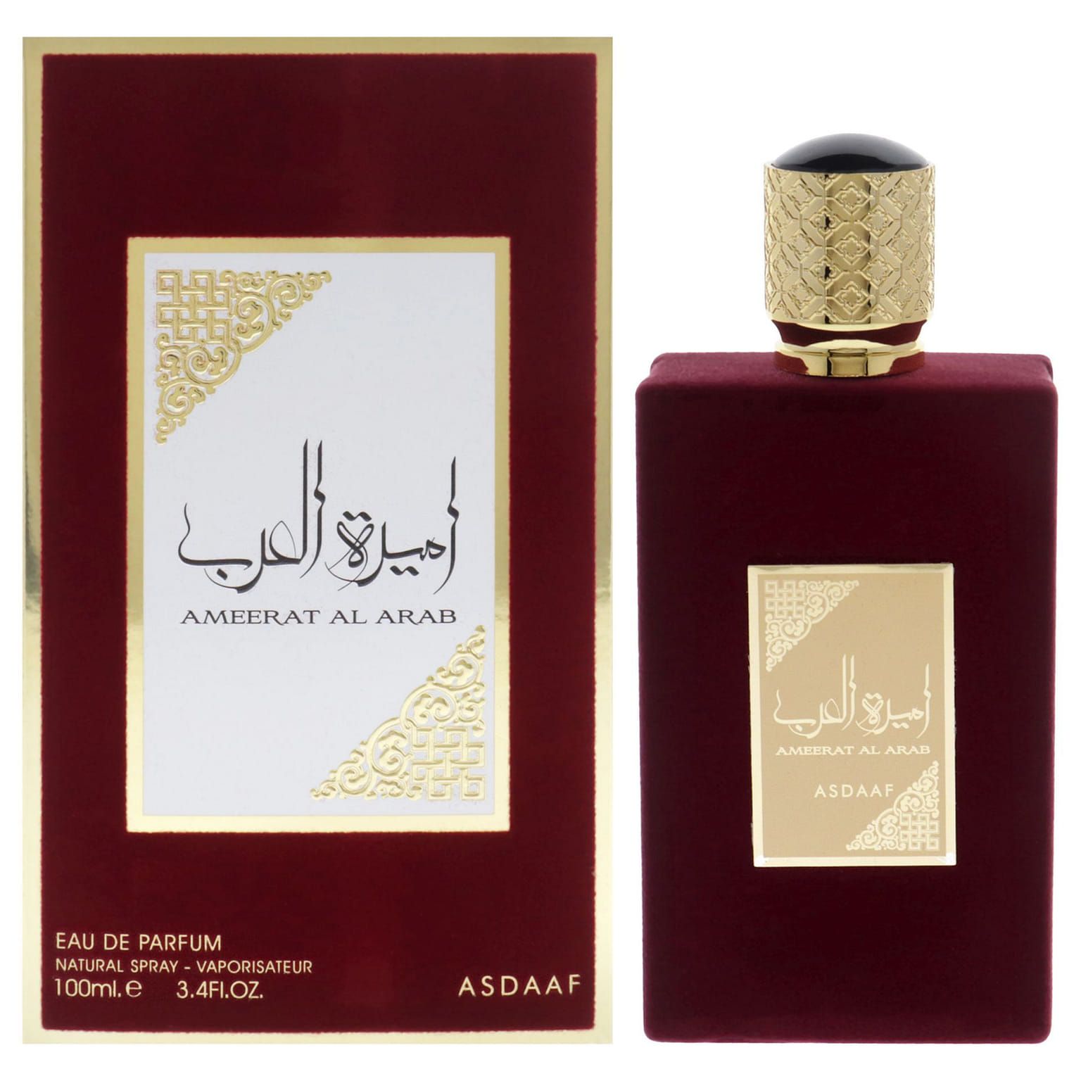 라타파의 아미라트 알 아랍 여성용 향수 - 3.4oz (100ml) EDP 스프레이 3.4 온스