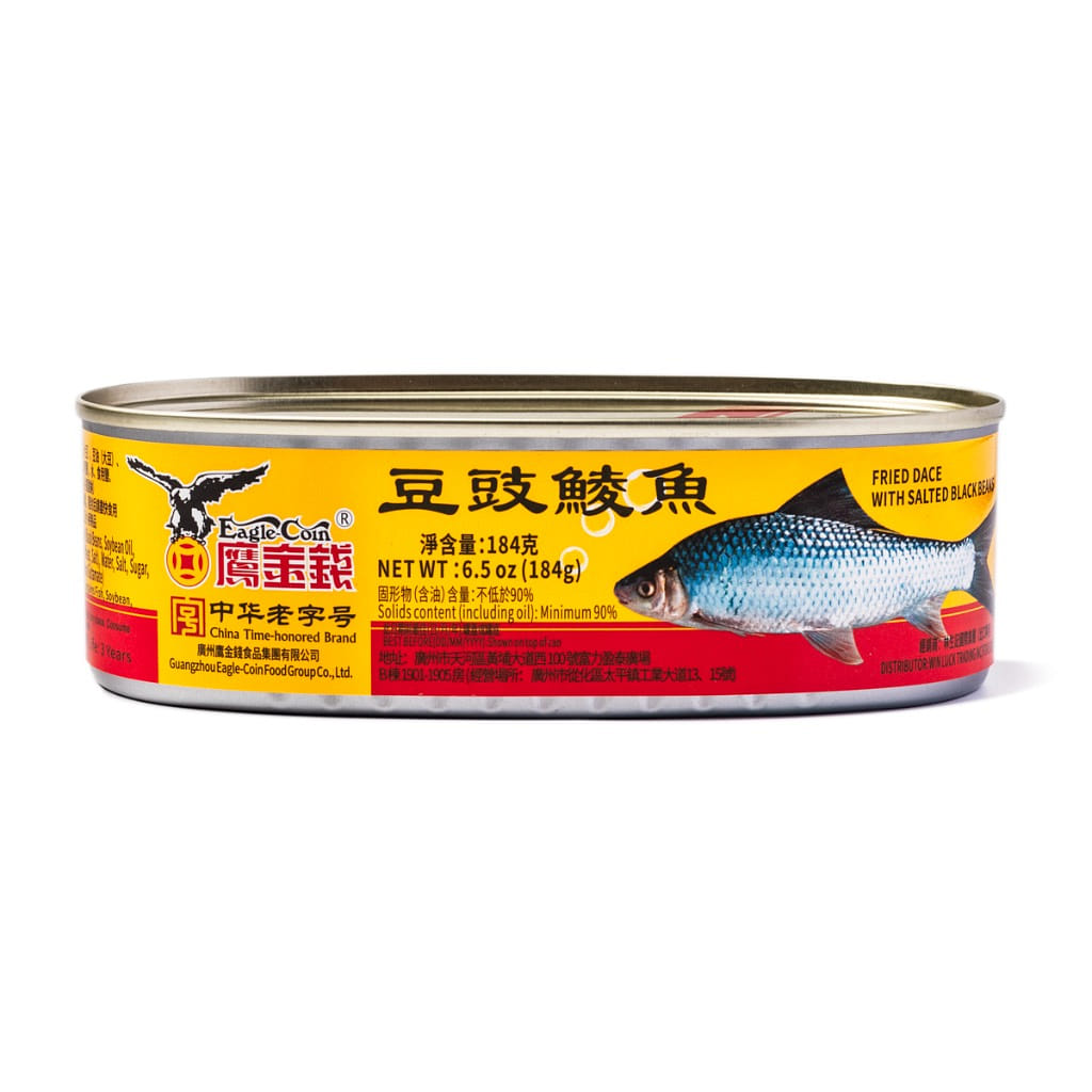 Eagle Coin Fried Dace with Salted Black Beans 6.5 oz