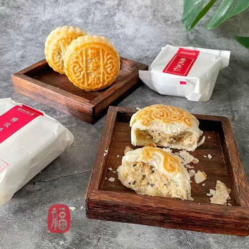 Handmade Cantonese Five Nut Mooncake 80g*1bag 60 g