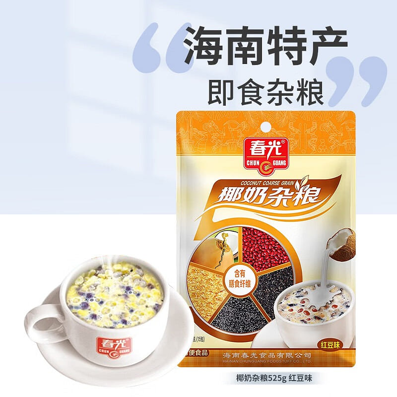 Coconut Milk Mixed Grains Red Bean Flavor 525g 525 กรัม