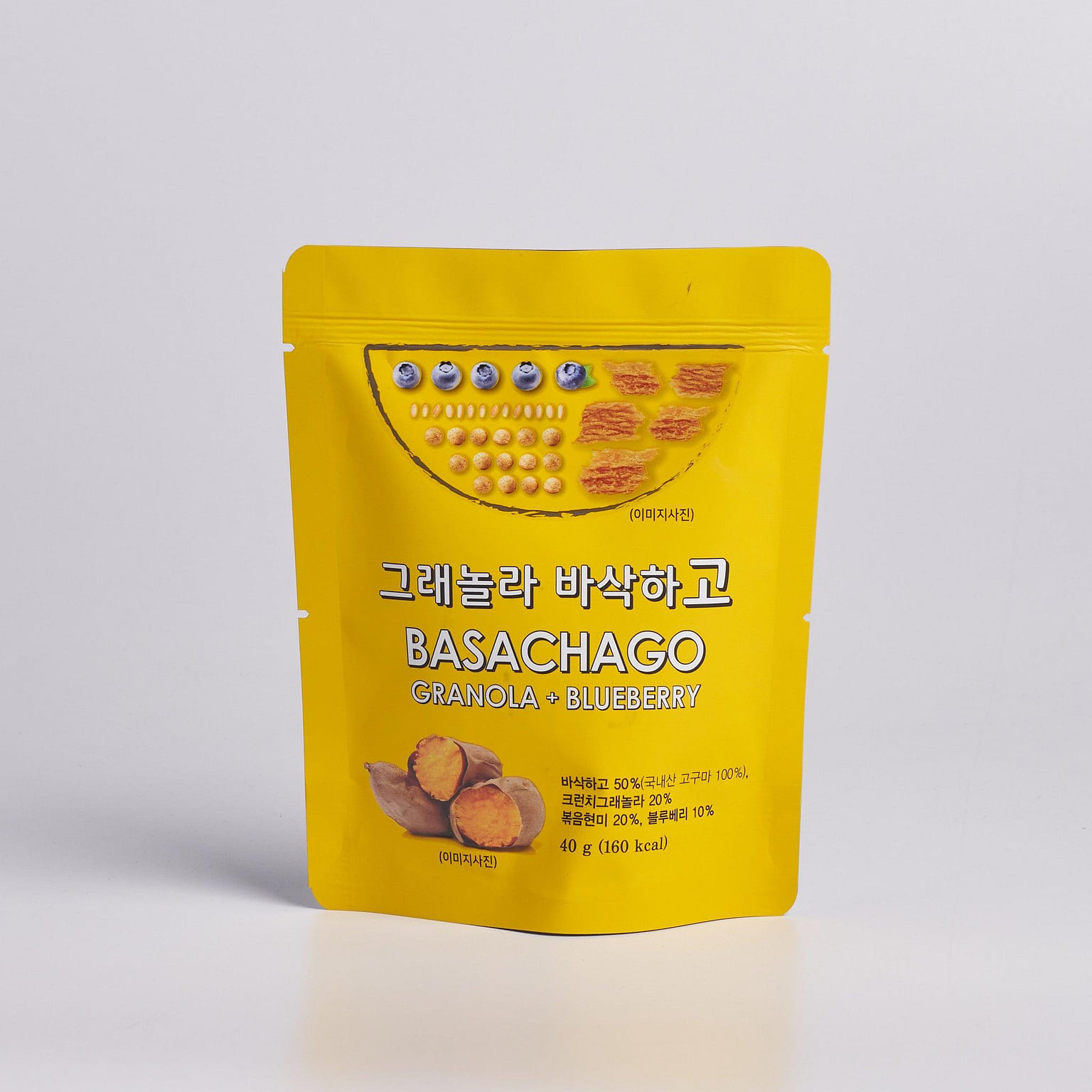 Basachago Granola & Blueberry (Pack of 2) 1 phần