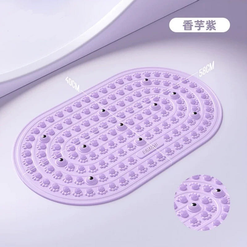 On-the-spot jogging massage foot mat, acupressure 1 each