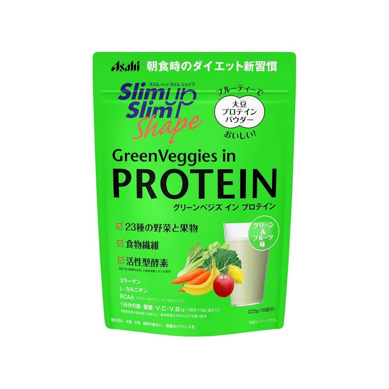 Asah slimup slim GreenVeggies in protein 225g 1 ส่วน