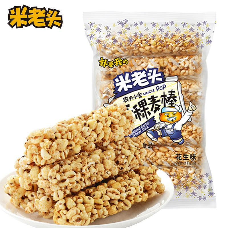 Milaotou highland barley wheat stick peanut flavor coarse grain rice crisp 150 그램