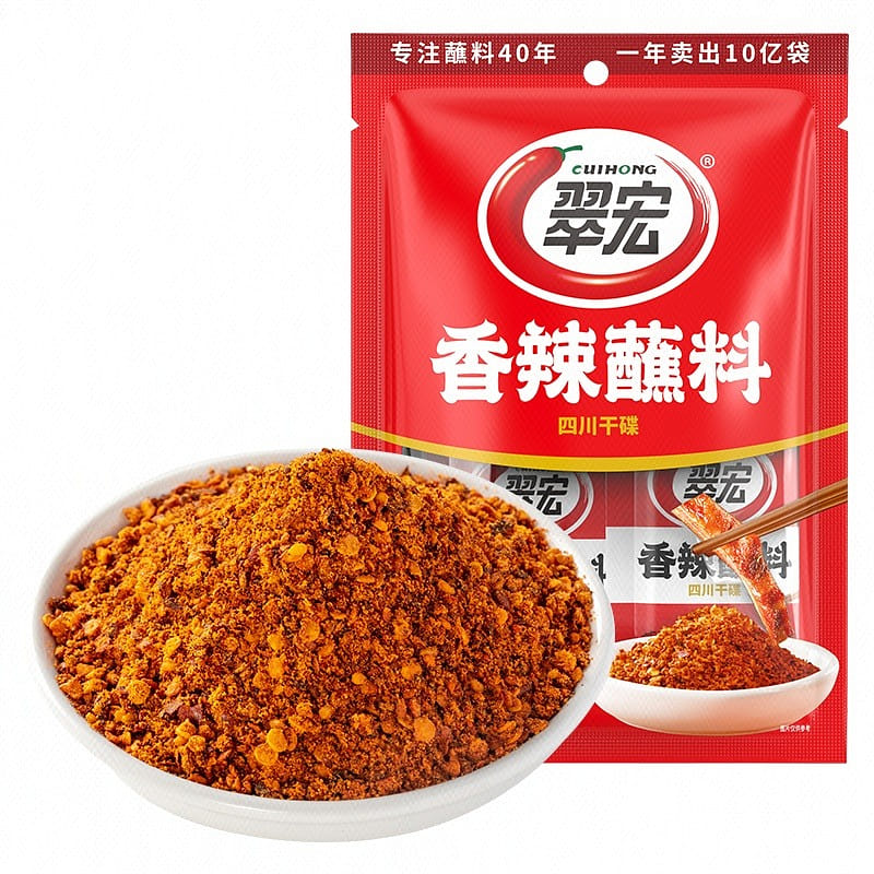 翠宏 四川乾碟香辣蘸料(10g*10) 100 克