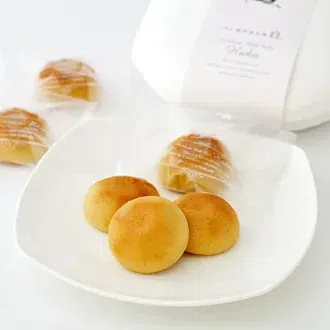 CANDICE, Hokkaido Rich Condensed Milk Sweets, White (Haku) Mini Buns, 6pcs 1 케이스