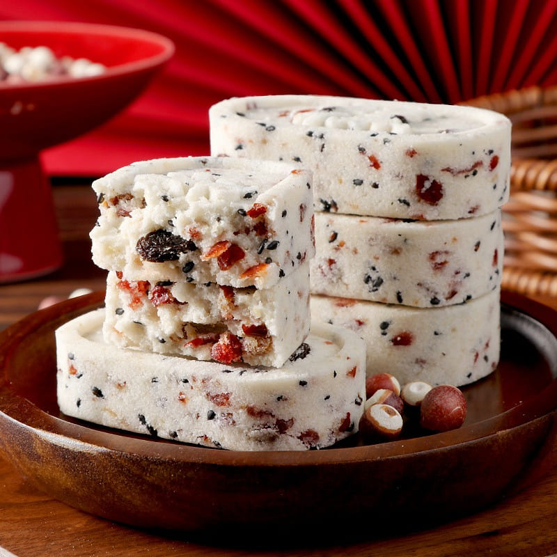 Jujube and Yam Eight Delicacies Cake without Sugar as a Substitute for Meal, 250 กรัม
