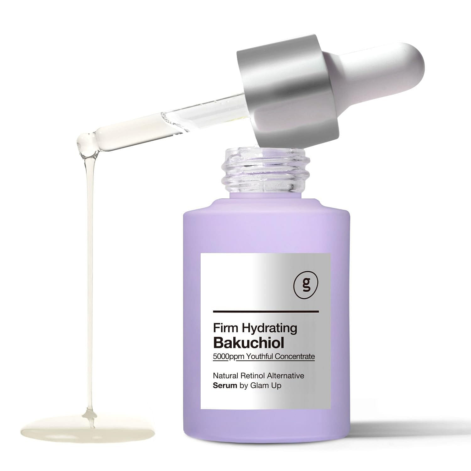 Glam Up Bakuchiol Serum & Hyaluronic Acid 1.01 ออนซ์ของเหลว