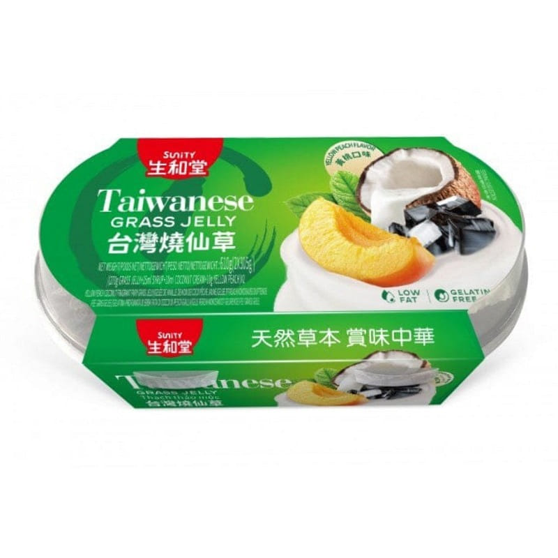 Sunity Herbal Jelly Peach & Coconut Milk 280g+25ml 2 อัน