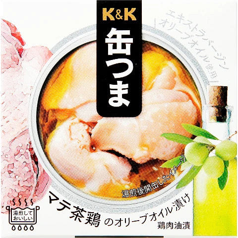 KANTSUMA 橄榄油蒜香鸡肉罐头 150g 1 份