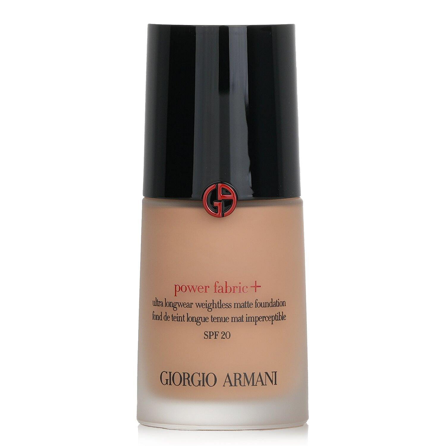 Giorgio Armani Power Fabric+ Ultra Longwear Weightless Matte Foundation SPF - # . 30ml/1oz 30 มิลลิลิตร
