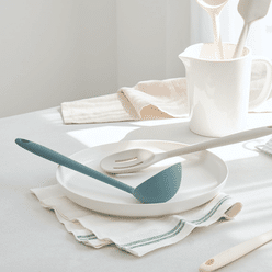 실리만 프리미엄 실리콘 국자 (플러스 사이즈) - 코코아그레이 1 개