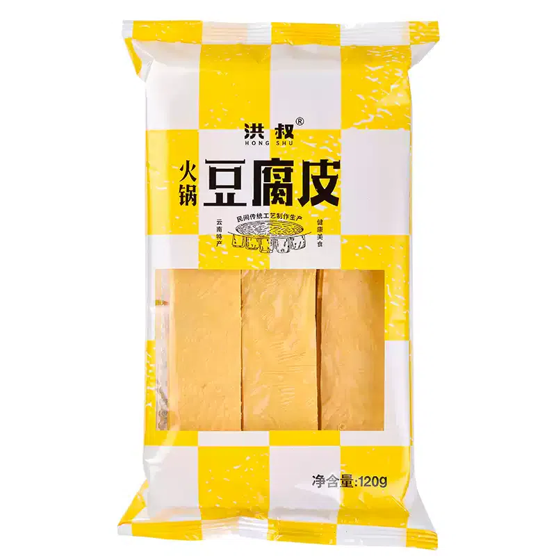 Uncle Hong's Hot Pot Bean Curd Skin - 1 Pack 120 g