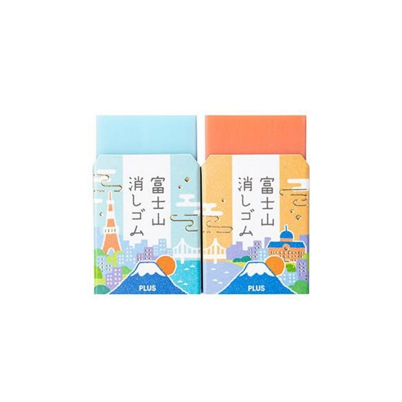 Plus Air-in Mount Fuji Eraser 2pcs 1 개