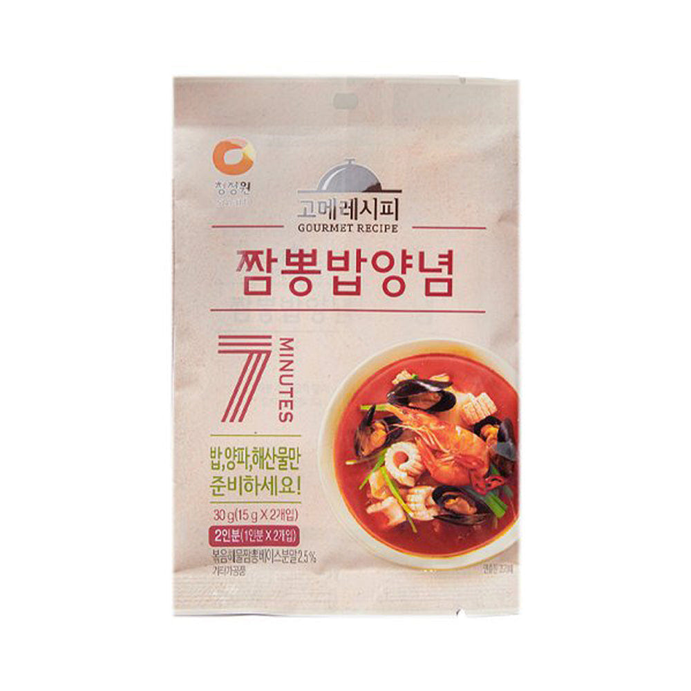 청정원 고메레시피 짬뽕밥 양념 30 그램
