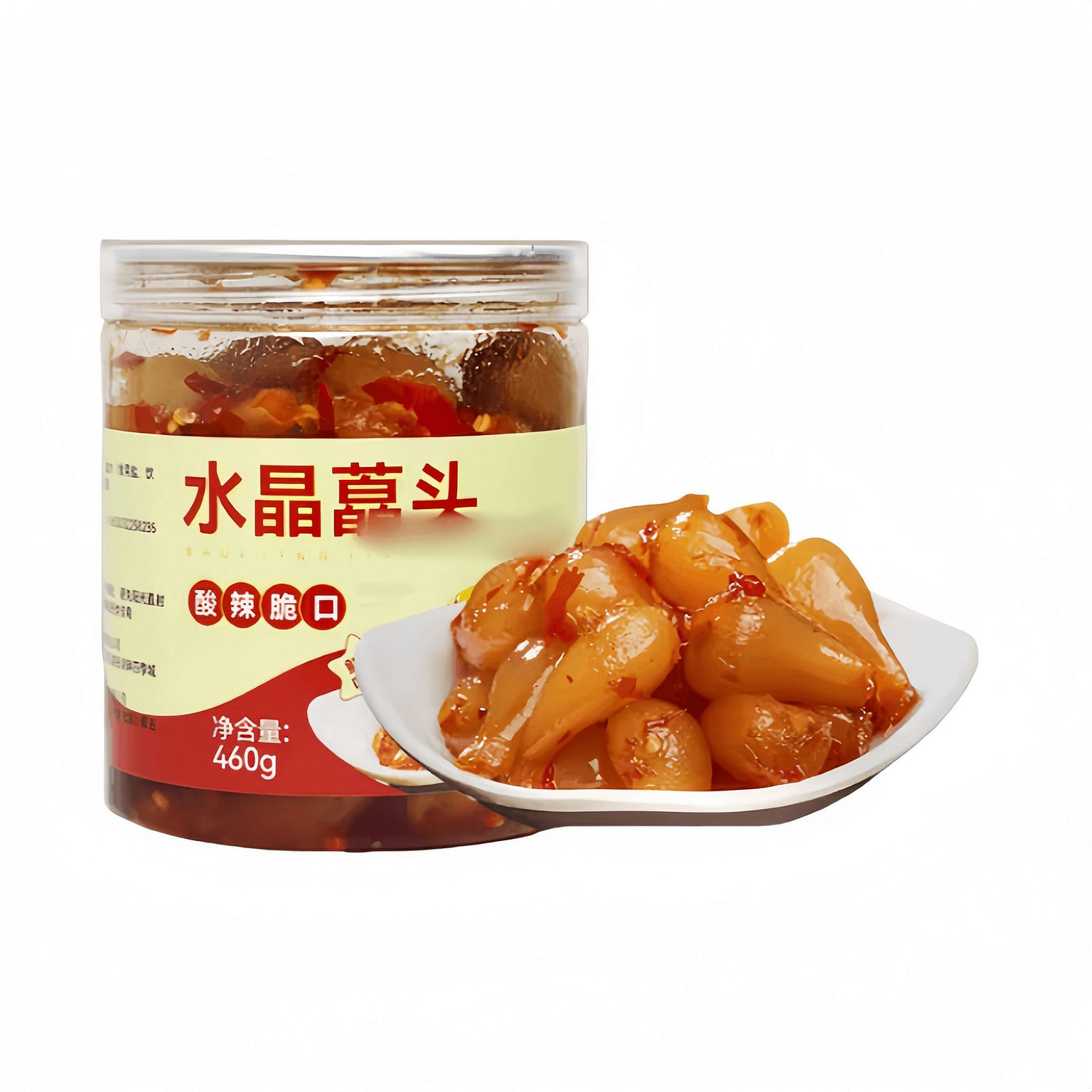 良使 雲南特產酸辣藠頭泡菜460g*1罐 460 克