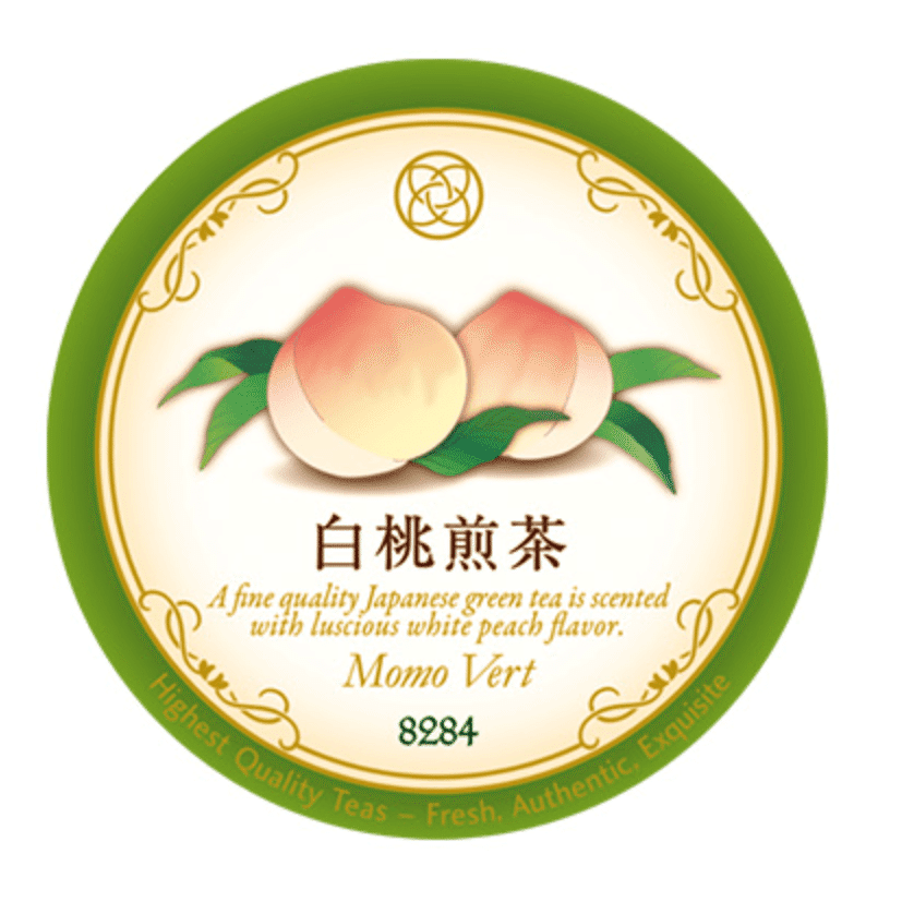White Peach Sencha Canned 50g Packaging Random