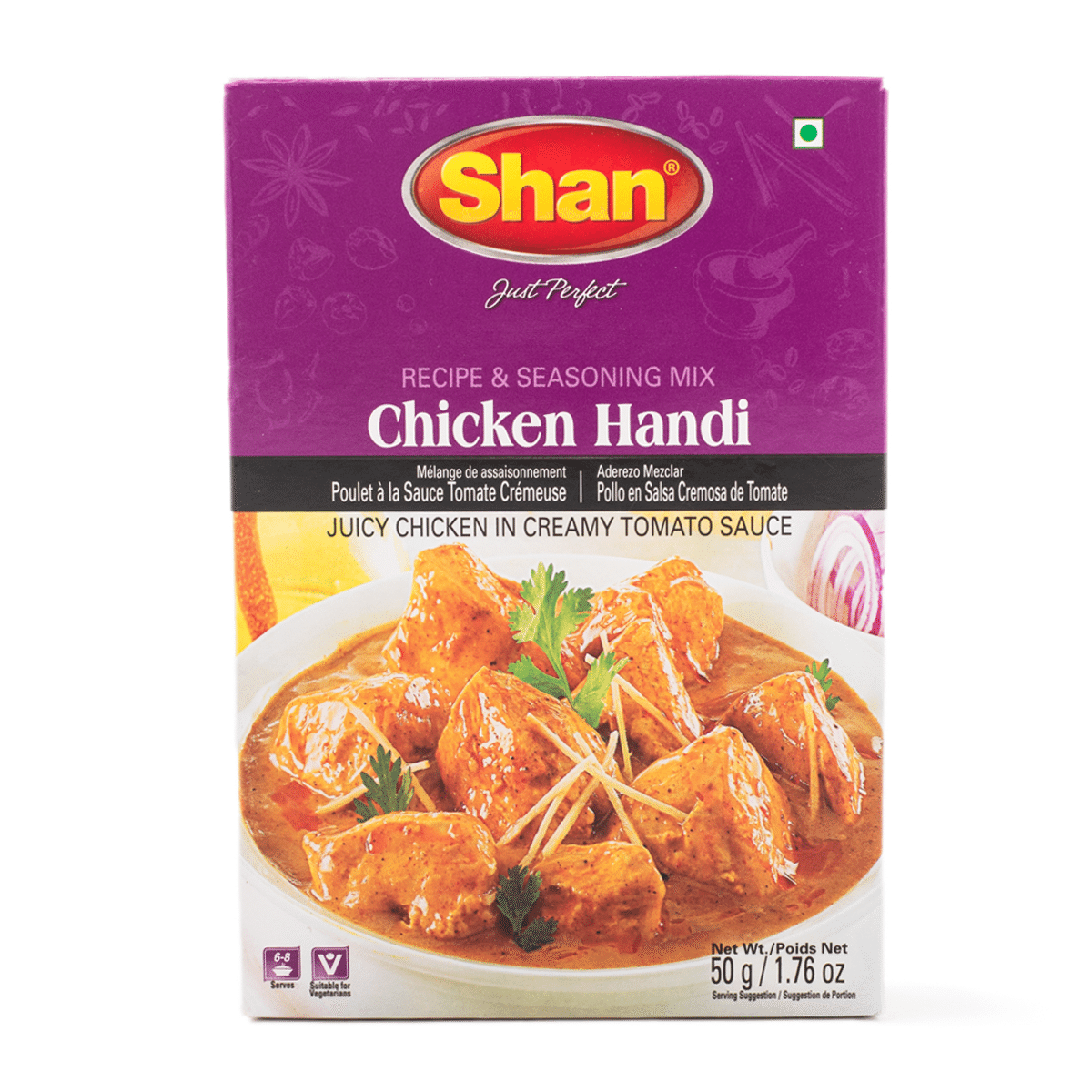 Shan 한디 치킨 크리미 토마토 소스 1.76 온스