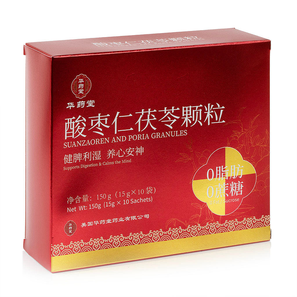 HYT SuanZaoRen and Poria Granules 15g*10sachets 1 each