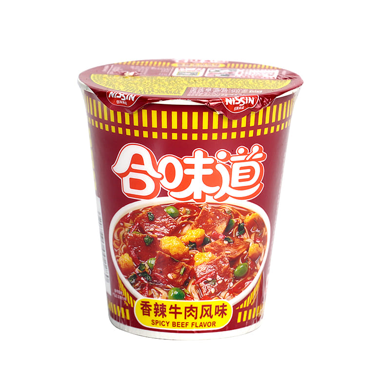 日清合味道杯面香辣风味 76g*1桶装 76 克