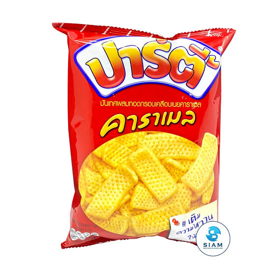 weee_snack_Party Fried Sweet Potato Chips Coated with Butter Caramel, Original Flavor 2.1 oz