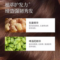 蜂花  生姜洗发水无硅油健发男女士丰盈蓬松洗发露强韧发丝温和清洁  750ml/瓶 750 毫升