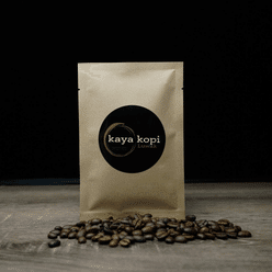 Premium Kaya Kopi Wild Palm Civets Process Luwak Light Roast / 100 Grams 