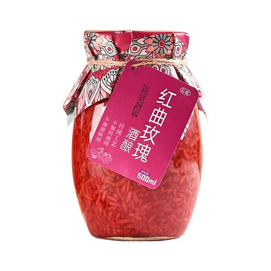 weee_instant_Red Yeast Rice Rose Wine Fermentation 500 g