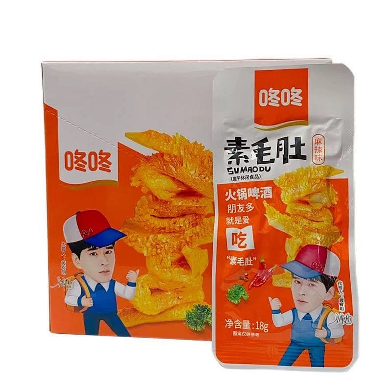 Dongdong Spicy and Numbing Flavor Vegetarian Tripe 360 กรัม
