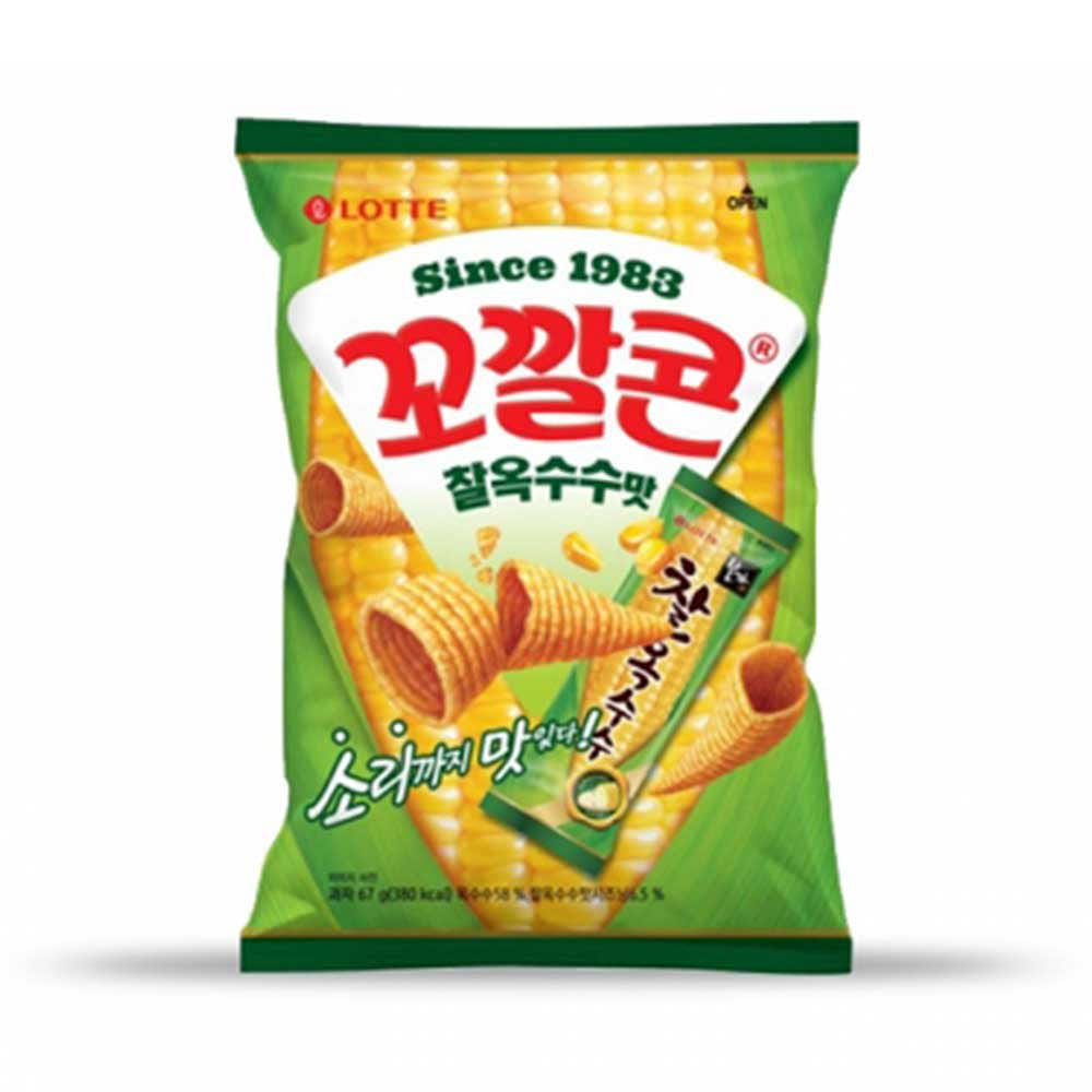 Lotte Kkokkalcorn Corn Flavor 67 g