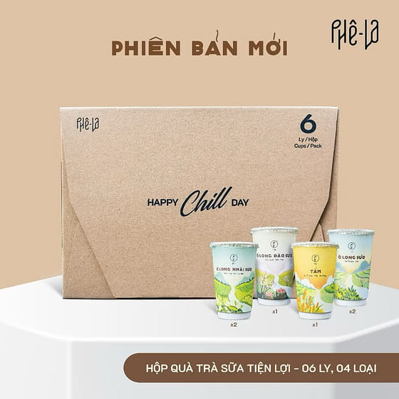 weee_beverages_PheLa 便捷奶茶套装 6 杯 - 4 种口味 800 克