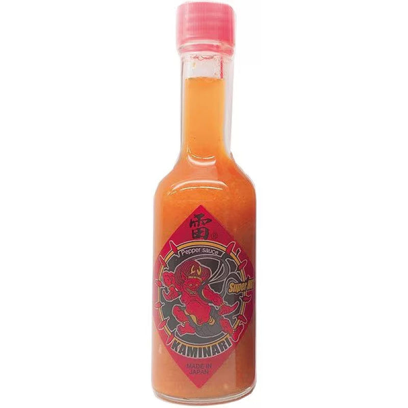 Kanzuri Kaminari Hot Sauce, Red Habanero 60ml 1 each