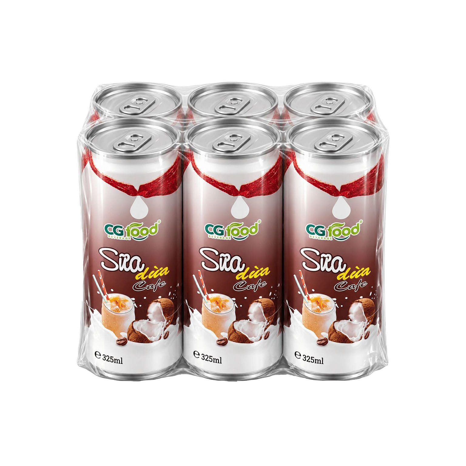 CG 코코넛 밀크 커피 - 11oz 6 캔