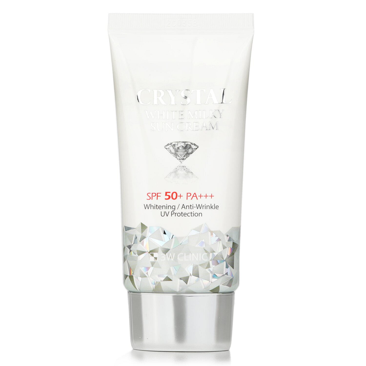 3W Clinic Crystal White Milky Sun Cream SPF 50+/PA+++ 50ml 50 มิลลิลิตร