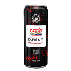 Lee's Coffee Premium Caffe Latte Ready To Drink 11.2 oz