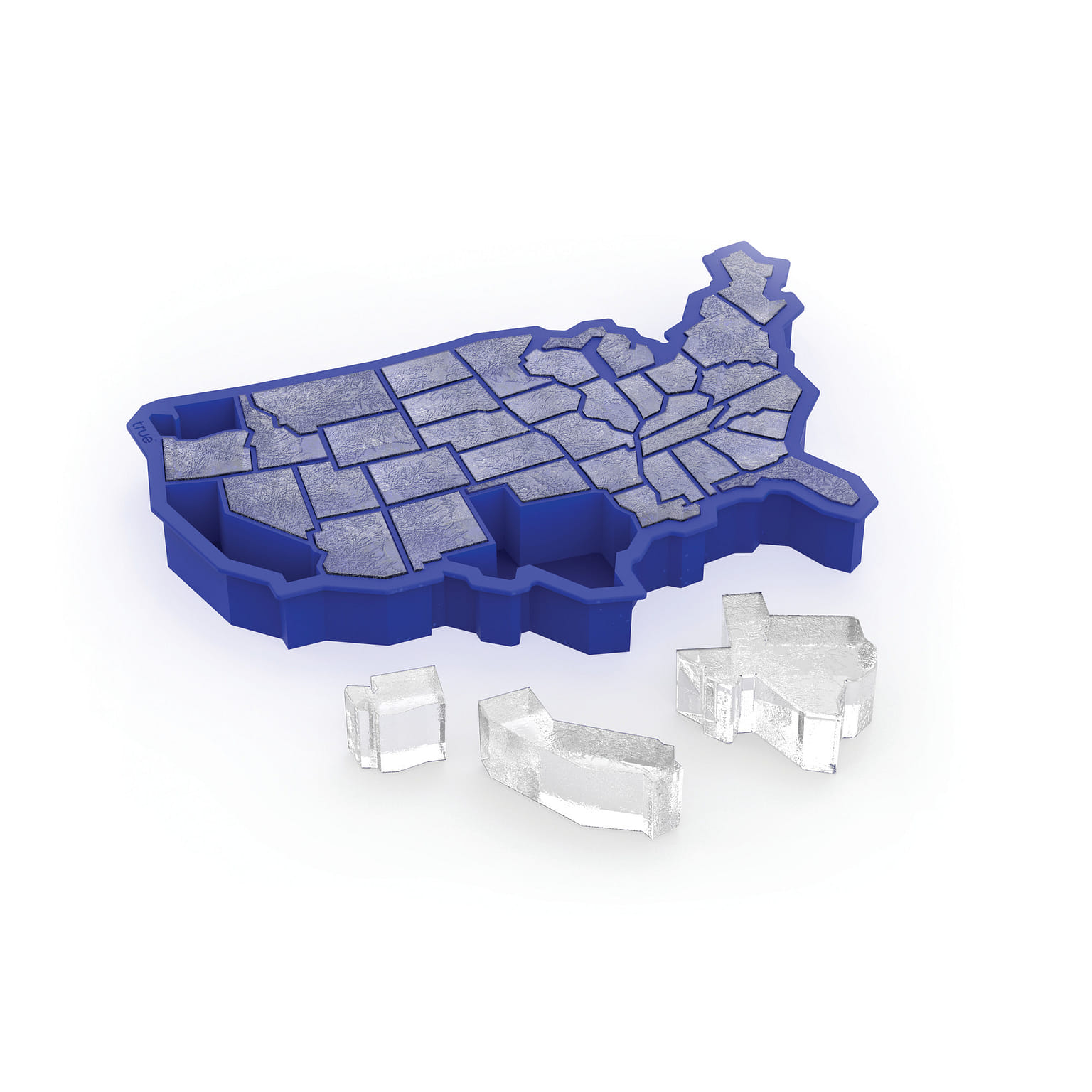 U Ice of A™ Ice Blue Silicone Cube Tray by TrueZoo 1 個