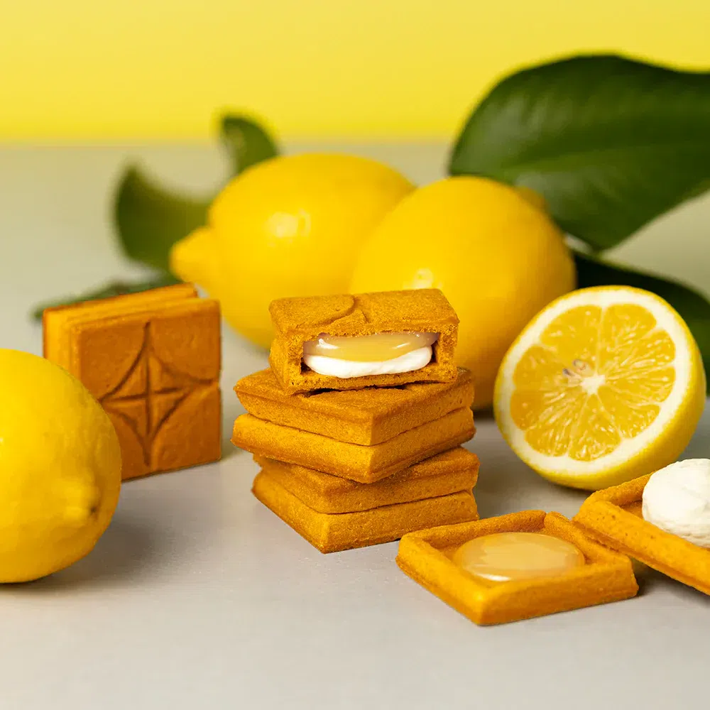 PRESS BUTTER SAND sandwich Lemon Flavor 5pcs 1 케이스