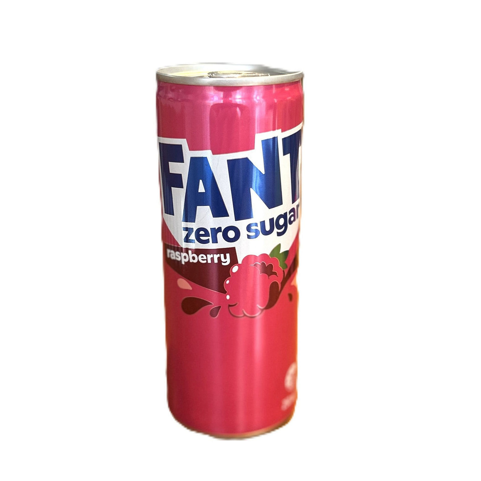Fanta Zero Sugar Raspberry - 250mL Slim Can 1 each