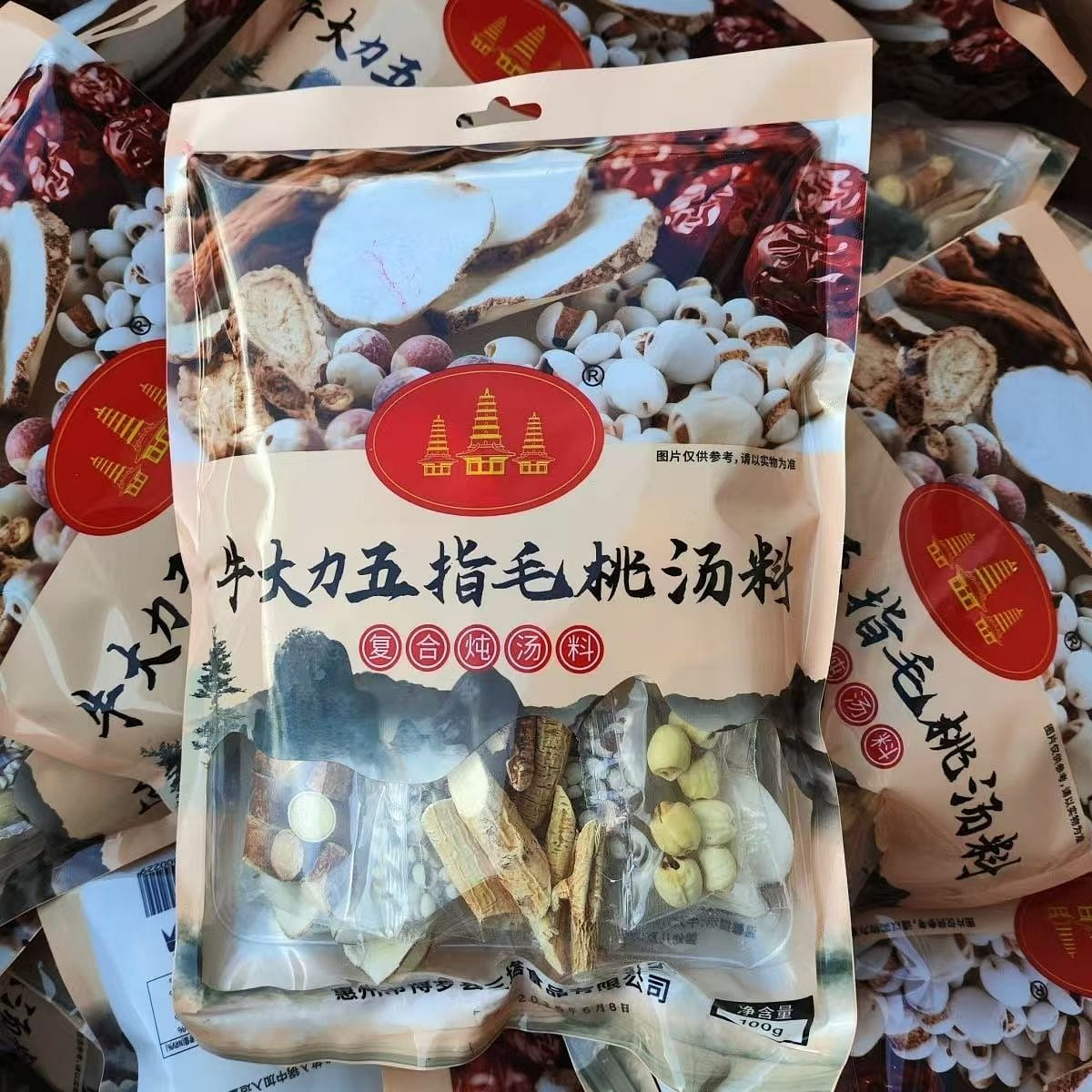 Guangdong Niu Dali Five-finger Peach Nourishing So 100 g