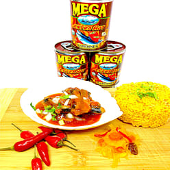 MEGA SARDINES EXTRA HOT IN TOMATO SAUCE 55 그램