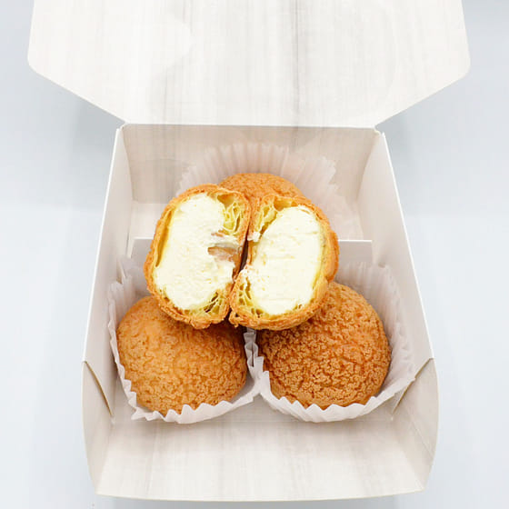 weee_freshbakery_Durian Puff 4 count