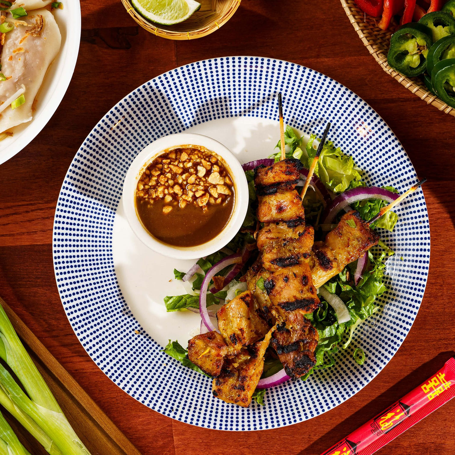 Chicken Satay 3 count